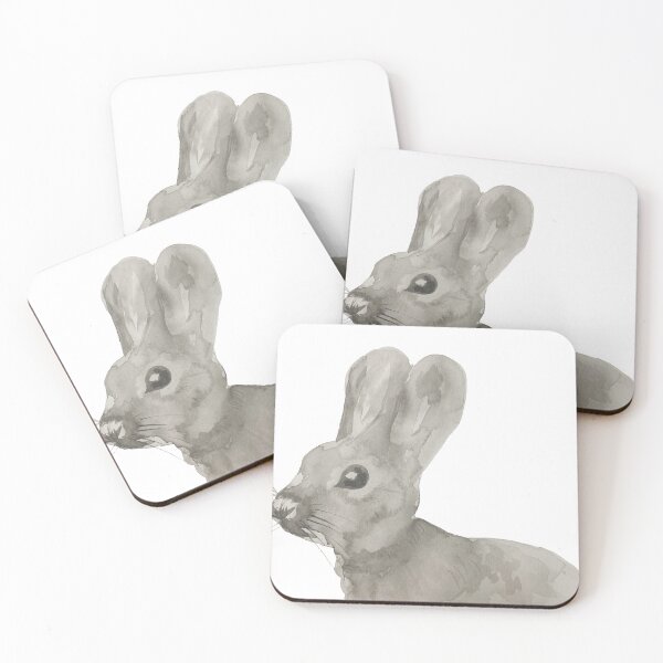 Item preview, Rabbit in Watercolour designed and sold by threepetals.