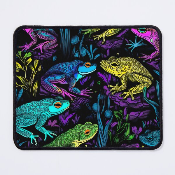 Item preview, Blacklight Trippy Tree Frogs designed and sold by Matt's Artificial Nature.