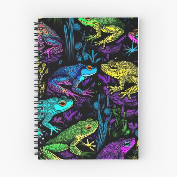 Item preview, Blacklight Trippy Tree Frogs designed and sold by Matt's Artificial Nature.