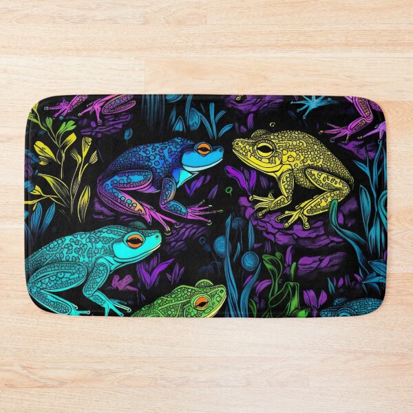 Item preview, Blacklight Trippy Tree Frogs designed and sold by Matt's Artificial Nature.