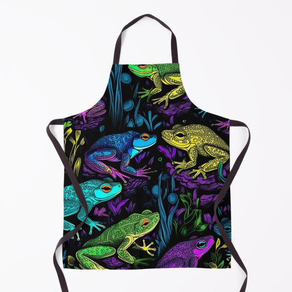 Item preview, Blacklight Trippy Tree Frogs designed and sold by Matt's Artificial Nature.