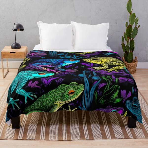 Item preview, Blacklight Trippy Tree Frogs designed and sold by Matt's Artificial Nature.