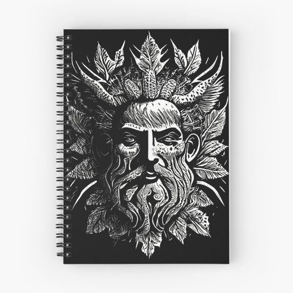 Item preview, Ancient Slavic God Veles master of forest and wild nature designed and sold by digitaldraw4you.
