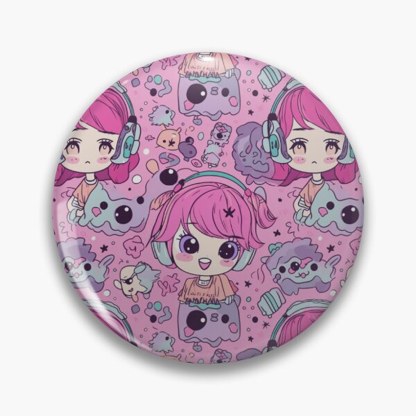 Item preview, Kawaii K-Pop - Cute K-Pop Pattern designed and sold by Reimagining  Images.
