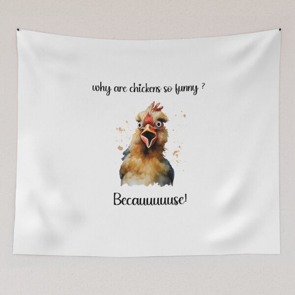Item preview, Why are chickens so funny?  designed and sold by Mike Notis.