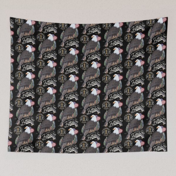 Item preview, Happy Father's Day - Bald Eagle M15 Art designed and sold by Roy & Tiffany.