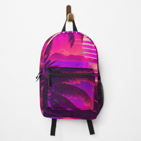 Item preview, Synthwave Palms And Sunset designed and sold by VhsNeon.