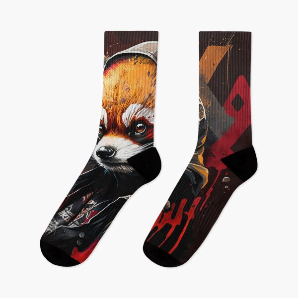 Item preview, Red Panda Graffiti Style 1 designed and sold by IntrepidPanda.