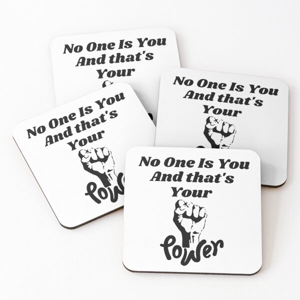 Item preview, No one is you and that's your power. designed and sold by Creativity Zone.