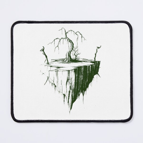 Item preview, hand draw alone tree graphic design by ironpalette designed and sold by ironpalette.