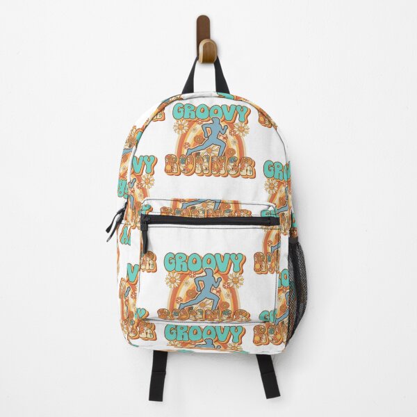 Item preview, Groovy Runner retro quote gift for running Vintage floral pattern designed and sold by HomeCoquette.