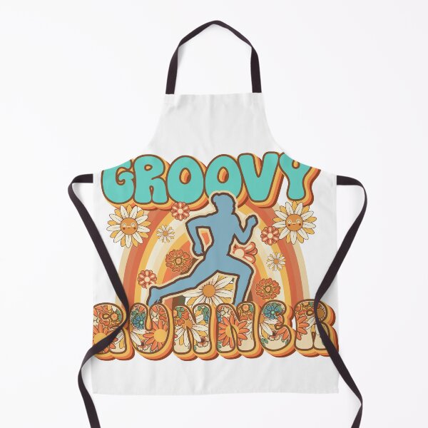 Item preview, Groovy Runner retro quote gift for running Vintage floral pattern designed and sold by HomeCoquette.