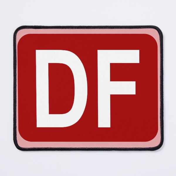 Item preview, DF Initials designed and sold by Jeallan Designs.
