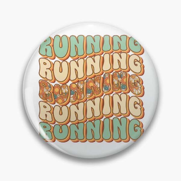 Item preview,  Retro quote  gift for running Vintage floral pattern designed and sold by HomeCoquette.