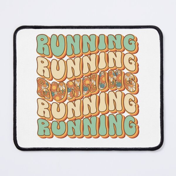 Item preview,  Retro quote  gift for running Vintage floral pattern designed and sold by HomeCoquette.