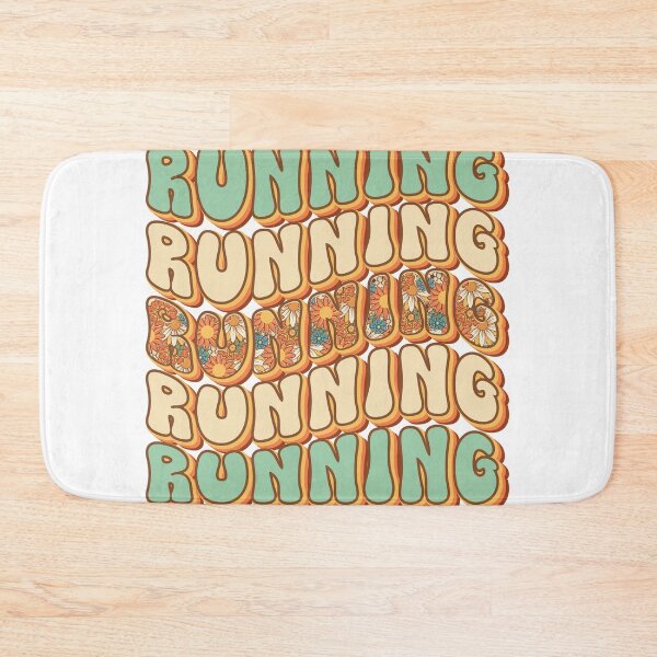 Item preview,  Retro quote  gift for running Vintage floral pattern designed and sold by HomeCoquette.