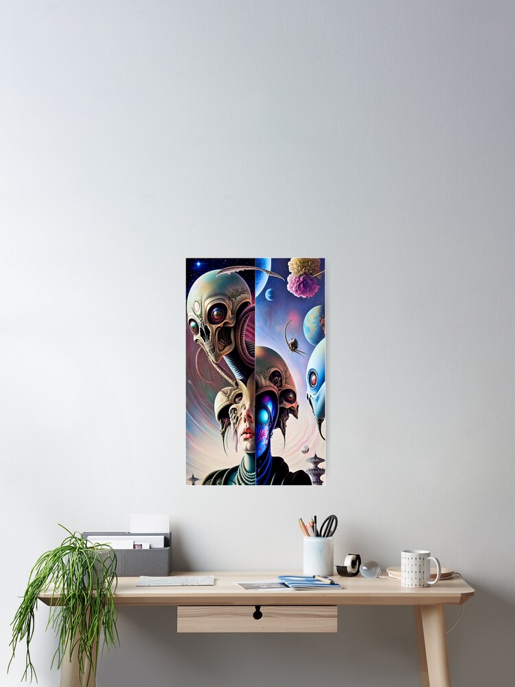 Thumbnail 2 of 3, Poster, Transception. designed and sold by StHallow.