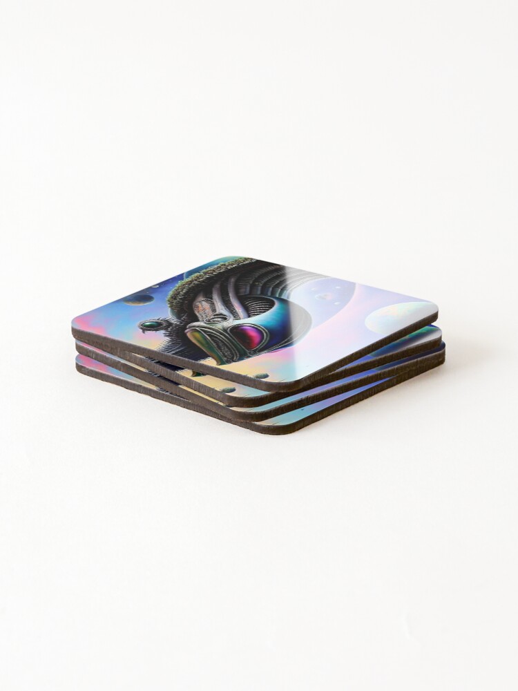 Thumbnail 4 of 5, Coasters (Set of 4), Transception. designed and sold by StHallow.