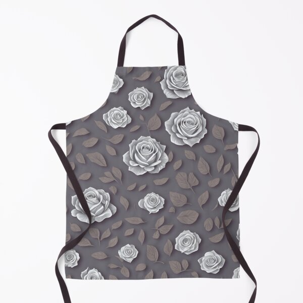 Item preview, White Roses and Brown Leaves designed and sold by candlewithhare.