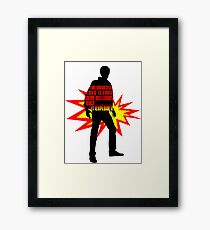 Rory Williams Exploded the Universe Framed Print