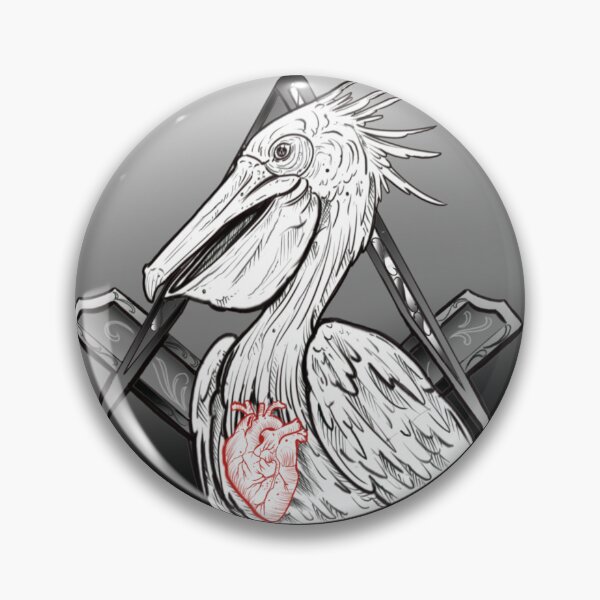 Item preview, Pelican masonic designed and sold by licotattoo.