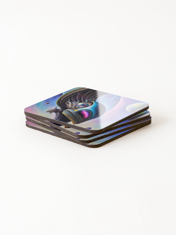 Thumbnail 4 of 5, Coasters (Set of 4), Transception. designed and sold by StHallow.