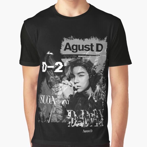Item preview, D Day Suga / Agust D Concert Tour T-shirt designed and sold by PurpleDoor52.