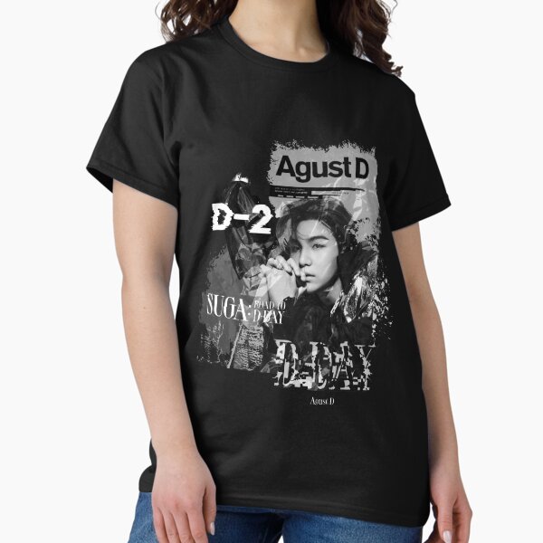 Item preview, D Day Suga / Agust D Concert Tour T-shirt designed and sold by PurpleDoor52.