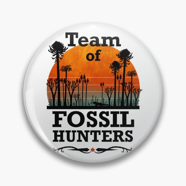 Item preview, Team of Fossil Hunters. Vintage look. designed and sold by Naturascopia.