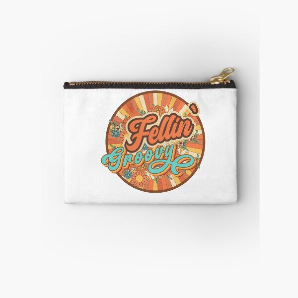 Item preview, Fellin groovy Runner retro quote  gift for running Vintage floral pattern designed and sold by HomeCoquette.