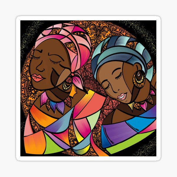 My African Queens Sticker