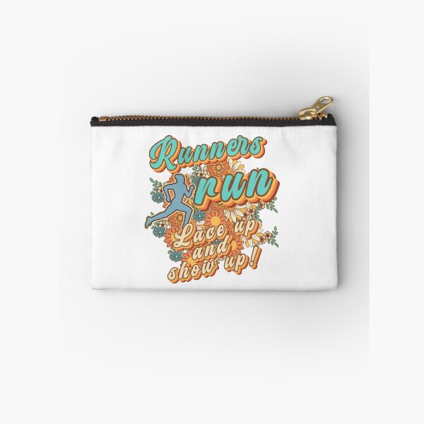 Item preview, Runners run lace up and show up Runner retro quote  gift for running Vintage floral pattern designed and sold by HomeCoquette.