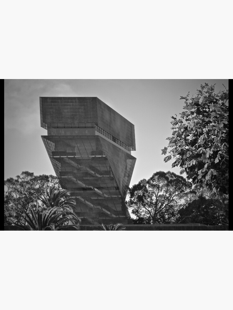 De Young Museum in Black and White by LyndaAnneArt