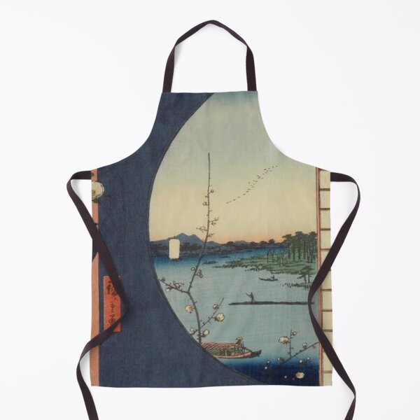 Item preview, One Hundred Famous Views of Edo View from Massaki of Suijin Shrine, Ukiyo-e, Utagawa Hiroshige designed and sold by Neoukiyo.