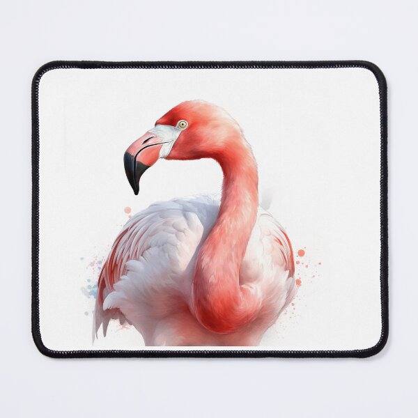 Item preview, Stunning Flamingo Watercolour Portrait designed and sold by Adios65.