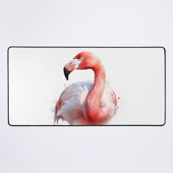 Item preview, Stunning Flamingo Watercolour Portrait designed and sold by Adios65.