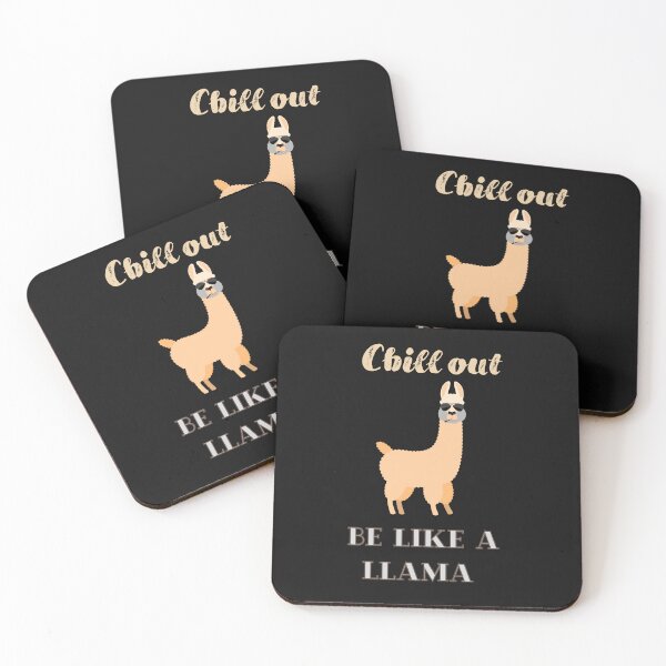 Item preview, Chill out Be like a Llama designed and sold by viollamarshall.