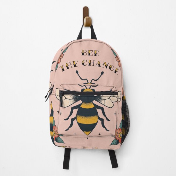 Item preview, Bee The Change - Bumble Bee Tattoo - Save The Bees - Protect Pollinators designed and sold by Caitlin Cahill.