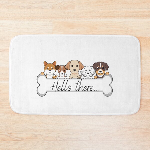 Item preview, Hello There Dogs Pet Greeting design designed and sold by SCcreative14.