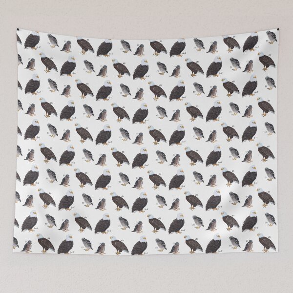 Item preview, SWFL Bald Eagle Family Art designed and sold by Roy & Tiffany.