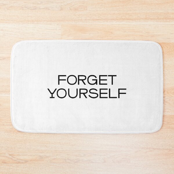 Item preview, Forget yourself (black) designed and sold by didijuca.