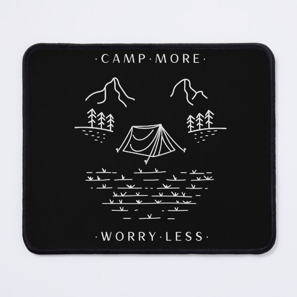 Item preview, Camp More Worry Less designed and sold by TeePartyHost.