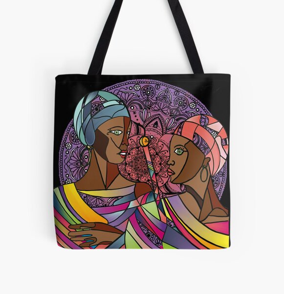 Aperçu de l'œuvre dames africaines 2 créée et vendue par Inkaput.