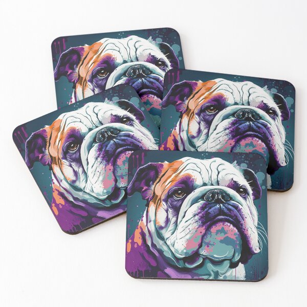 Item preview, Bulldog Pop Art Style designed and sold by TylerBurst.