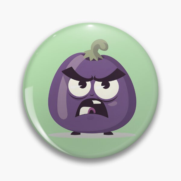 Item preview, Grumpy Eggplant designed and sold by MidgardWonders.