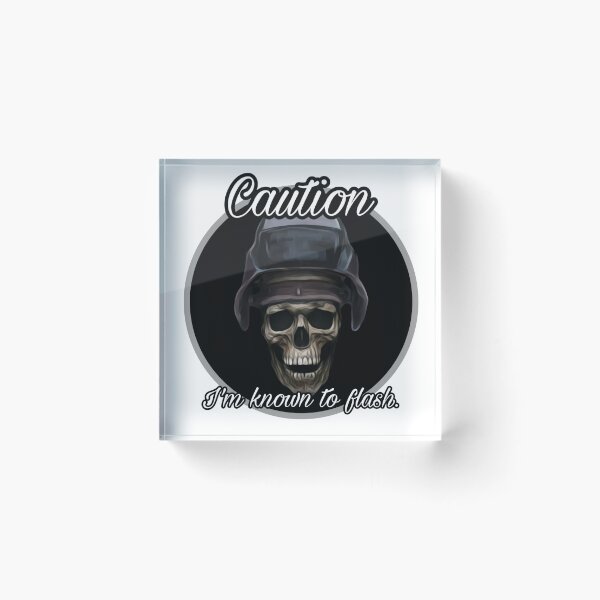 Item preview, Caution, I'm known to flash. designed and sold by VinMoll.