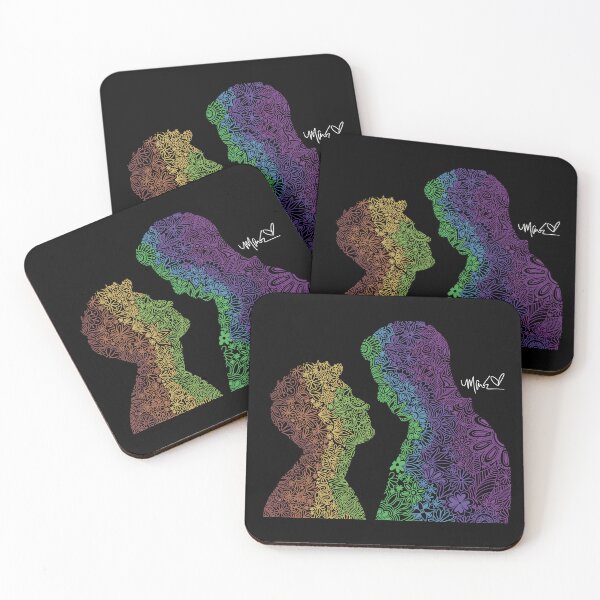 Item preview, Floral Rainbow Silhouette Tarlos designed and sold by maddiemak96.