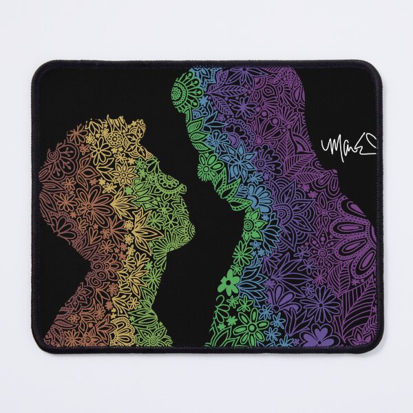 Item preview, Floral Rainbow Silhouette Tarlos designed and sold by maddiemak96.