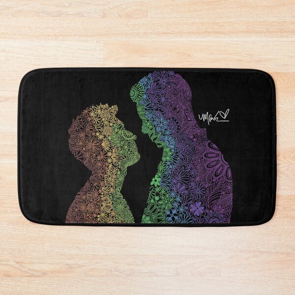 Item preview, Floral Rainbow Silhouette Tarlos designed and sold by maddiemak96.