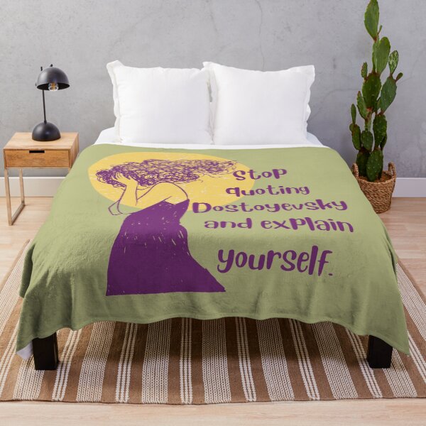 Item preview, Stop quoting dostoyevsky and explain yourself designed and sold by artbleed.